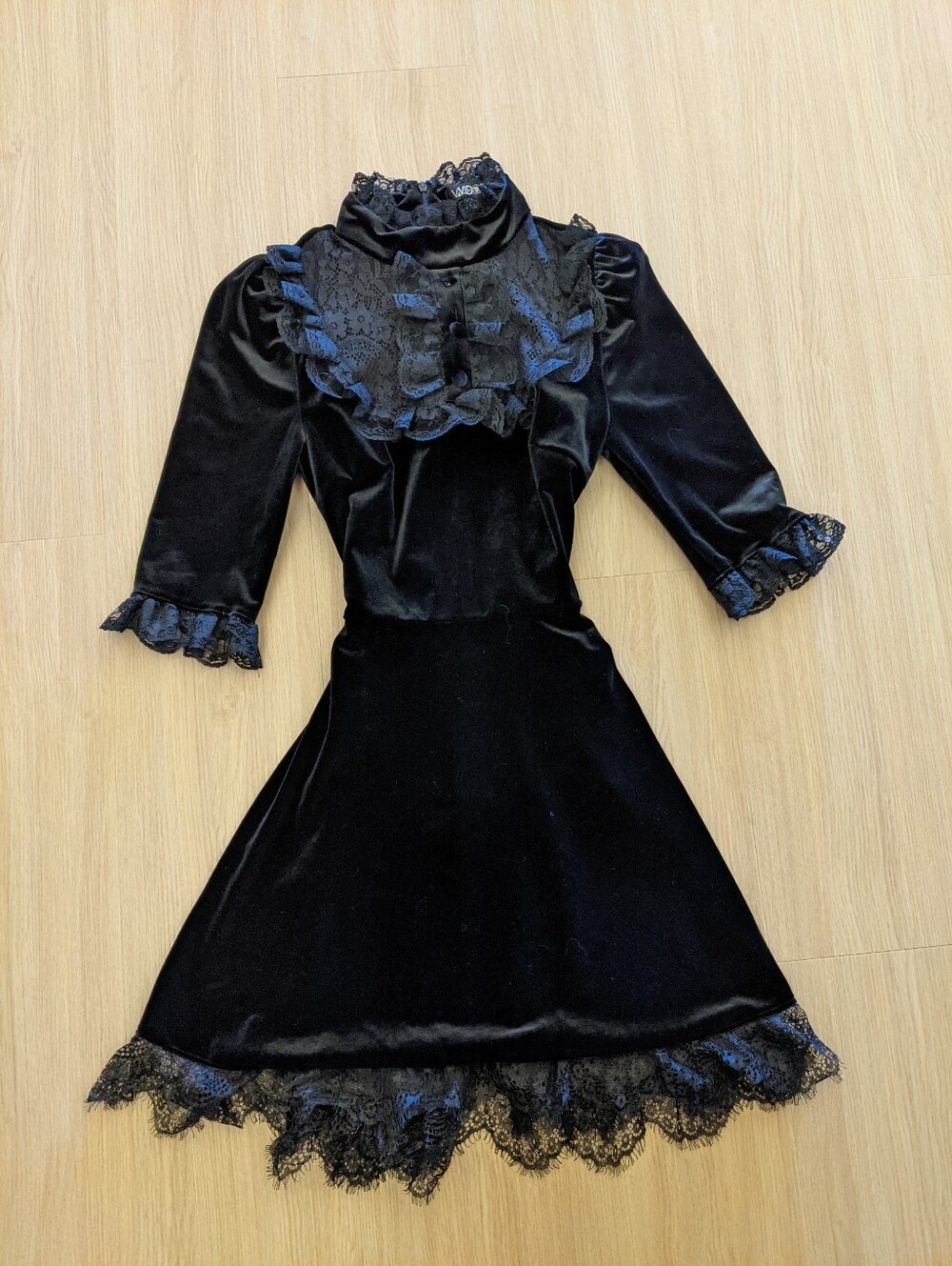 Widow dress.